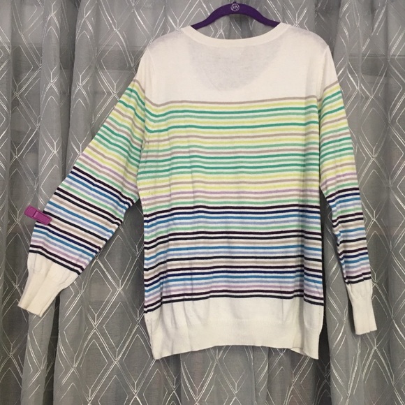 💜3 FOR $30- old navy striped cardigan - Picture 2 of 5
